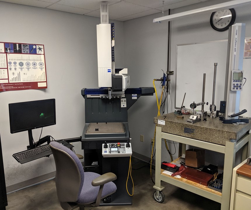 New Zeiss Duramax CMM at M&M Tool and Mold