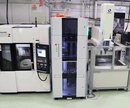 Makino D200z five-axis machining center
