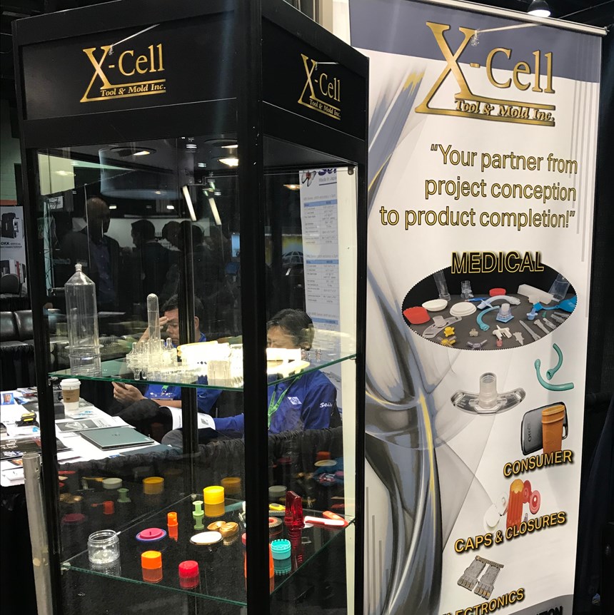 X-Cell Tool & Mold booth at Amerimold 2019