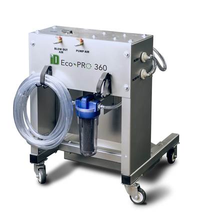 Pump/Filter System Provides Fast, Eco-Friendly Rust Removal