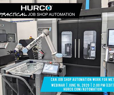 Hurco to Host Job Shop Automation Webinar