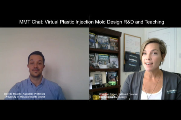 MMT Chats: Virtual R&D and Teaching Plastic Injection Mold Design
