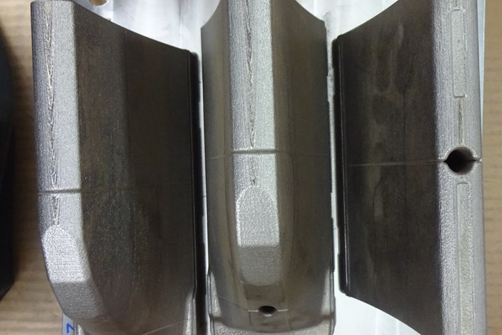 Linear AMS hybrid mold inserts