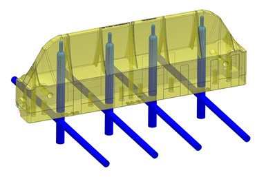 Conventional CAD image.