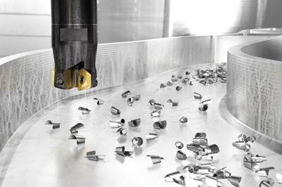 High-Feed Milling Tool Specializes in Machining Difficult Cavities and Pockets in ISO S, M and P Materials