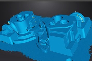 High-precision 3D model data of the aluminum mold.