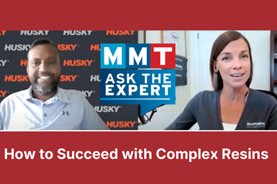MMT Ask the Expert: How to Succeed with Complex Resins Such as Bioresin and PCR in Injection-molded Applications