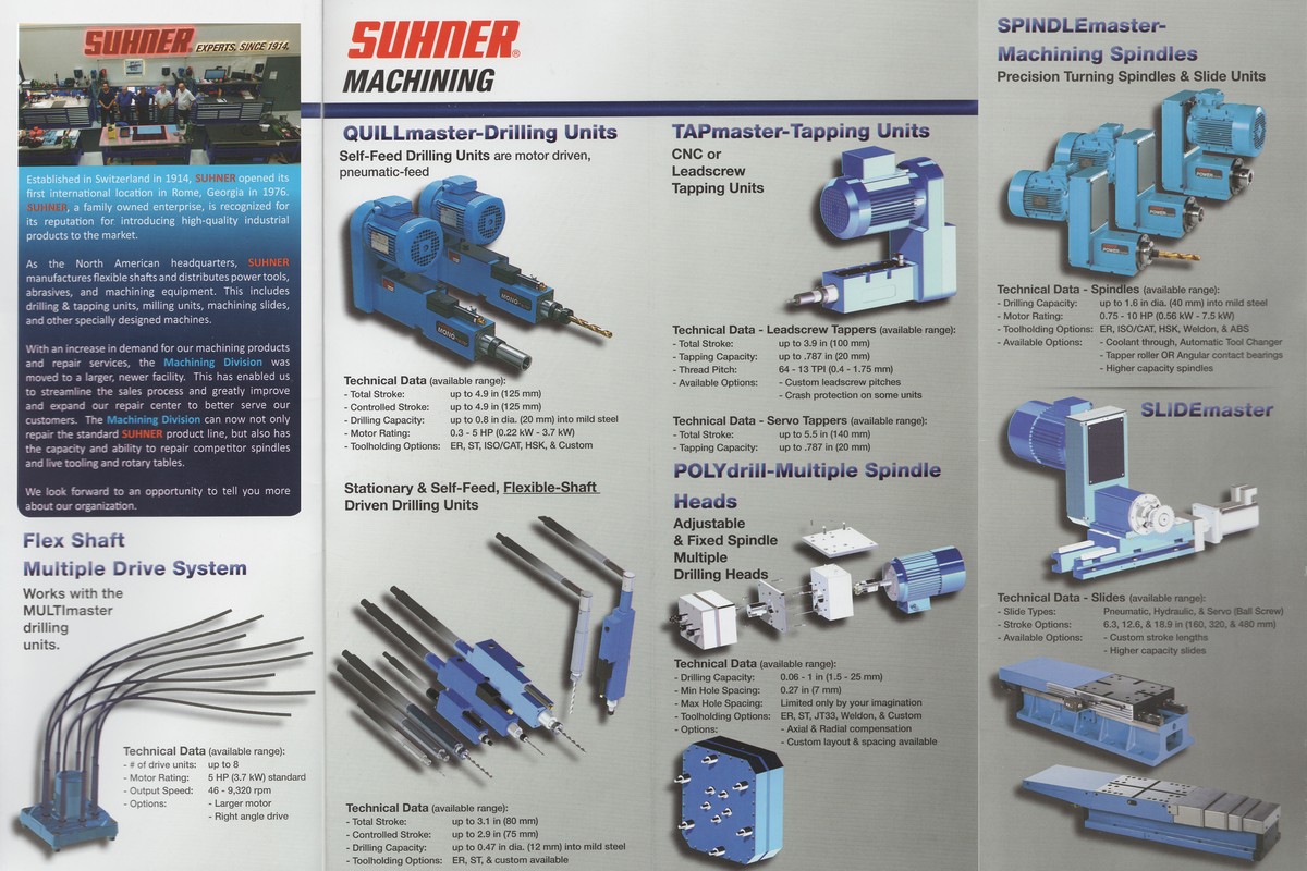 Brochure Example Machine Part Product Brochure Details Various Machining Offerings | MoldMaking ...