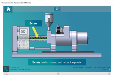 Online, Self-Paced Injection Molding Training Course Bridges the Skills Gap