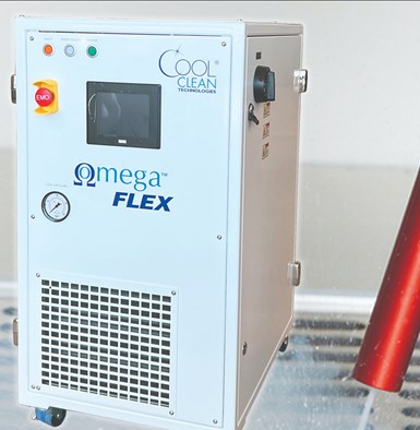 Omega CO2 mold cleaning systems.