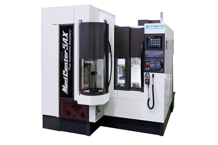 Flexible Five-Axis Machine Ideal for Lights-Out Manufacturing
