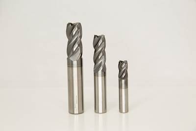 Submicron-Grade Carbide End Mills Achieves Material Removal Versatility