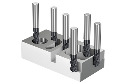 New Solid End Mills Assortment Applicable for Cutting Molds, Dies