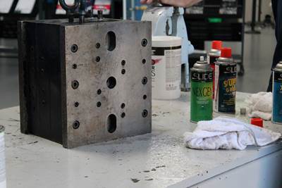Injection Mold Buildup Removal Solution
