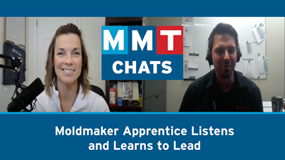 MMT Chats: Moldmaker Apprentice Listens and Learns to Lead