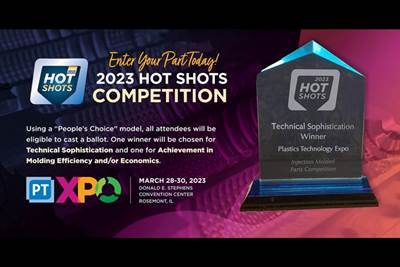 Calling All Injection Molders to Submit Parts to the PTXPO Hot Shots Competition