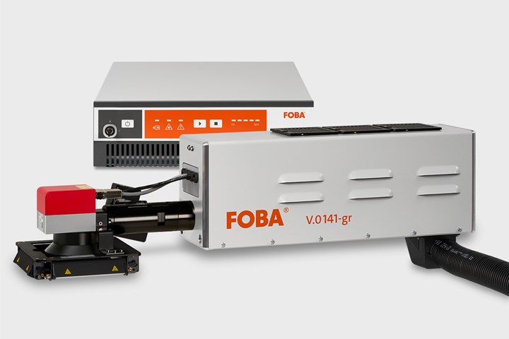 Foba V.0071-gr 7-watt laser marking system.