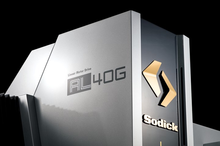 Sodick AL40G EDM machine.