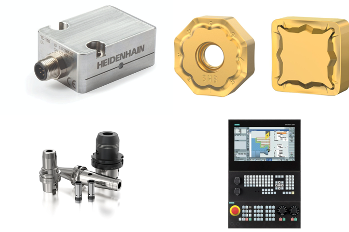 products from heidenhain, kennametal, seco tools and siemens