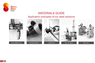Swiss Steel materials application guide