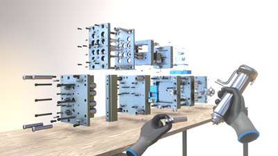 A Virtual Reality Solution for Injection Molding Training