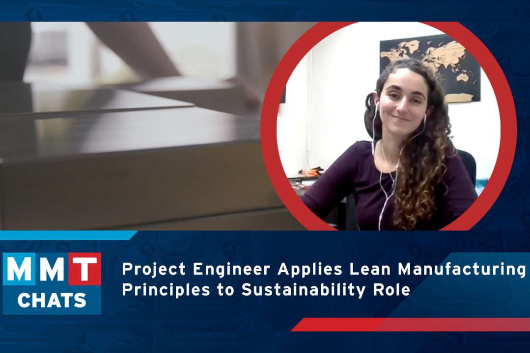 MMT Chats: Project Engineer Applies Lean Manufacturing Principles to Growing Sustainability Role