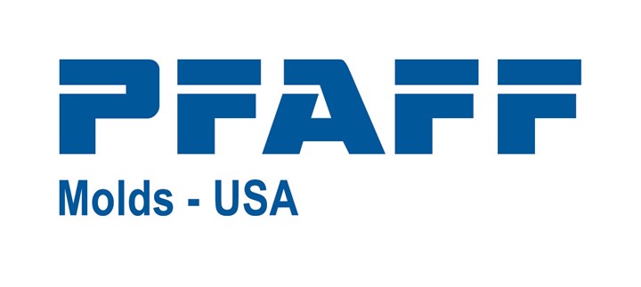 PFAFF Molds logo.
