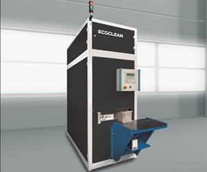 Minio 85C de Ecoclean: el estándar compacto para la limpieza de piezas