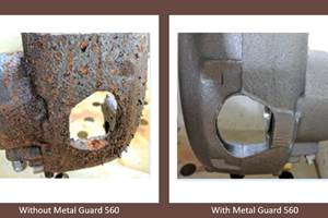 Metal Guard 560 de Hubbard-Hall previene la oxidación con una película delgada