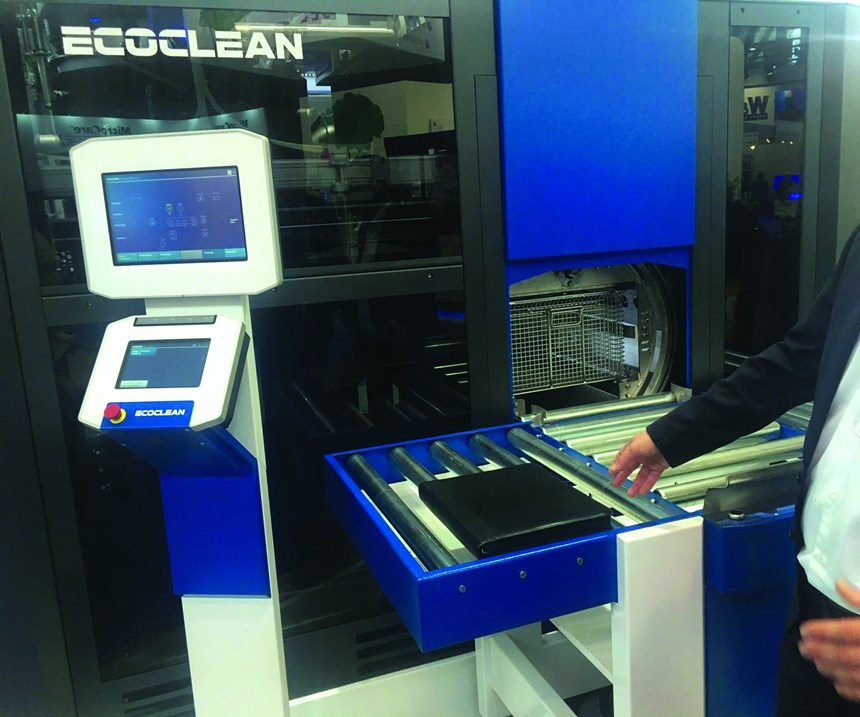 Ecoclean EcoCcore solvent cleaning machine