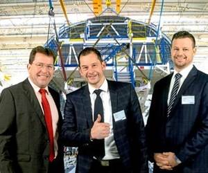 Chemetall executives awarded Airbus SQIP award