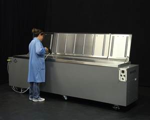 Omegasonics customizable ultrasonic cleaning machine