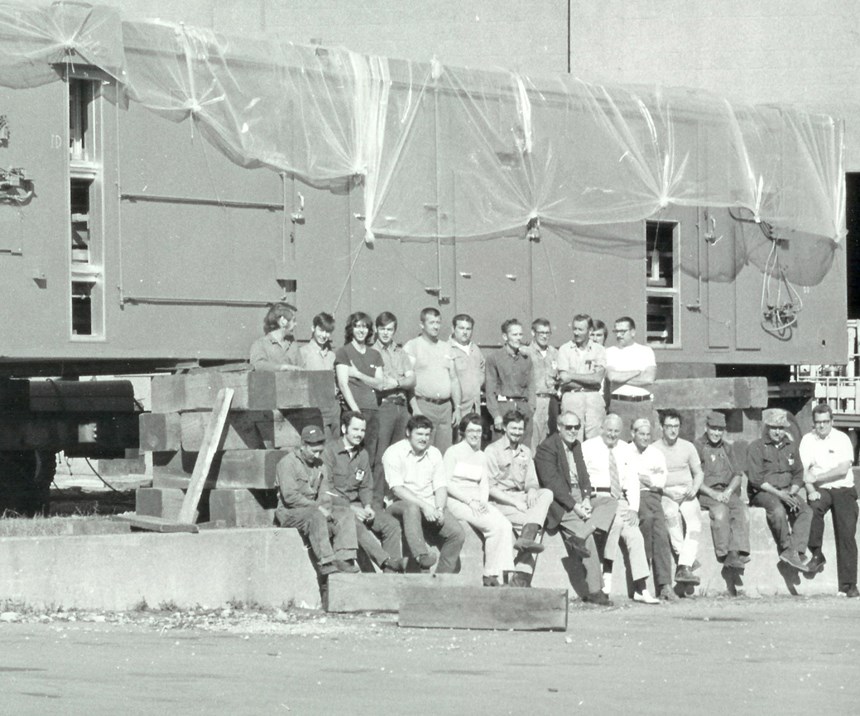 men standing in front of system