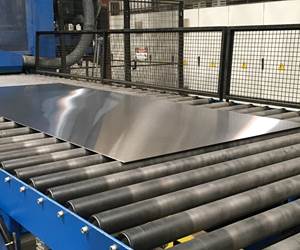 Increasing Output for Large Stainless Steel Sheet Surface Polishing
