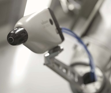 Application efficiency for manual and automated liquid painting can be significantly increased with the help of new electrostatic spray guns. Image courtesy of Wagner Group.