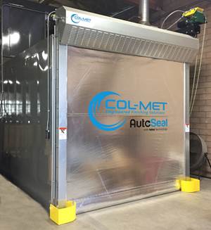 Col-Met AutoSeal Door Saves Energy