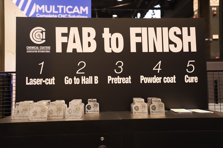 FABTECH, finishing conference