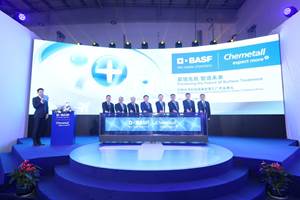 BASF Inaugurates Its Largest Surface Treatment Site in China