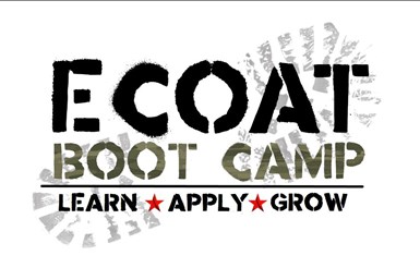 ECOAT boot camp logo