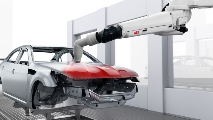 ABB Launches Connected Paint Atomizer, Compact Robot