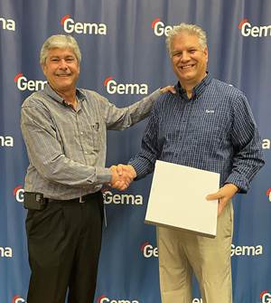 Mike Thies Celebrates 35 Years at Gema