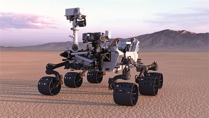 A mars rover.