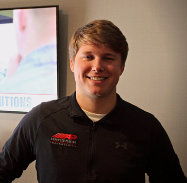 Justin Koch manufacturing and process engineer Advanced Plating Technologies