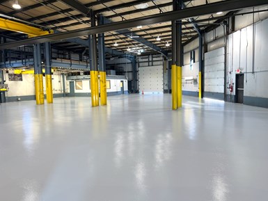 Vent-E epoxy flooring system