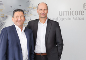 Umicore Metal Deposition Solutions Names Managing Director of Electroplating Business Line