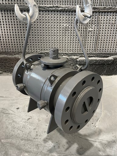 Heat-Flex 750 on a valve