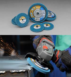 Abrasive Wheels, Discs Provide Fast Metal Removal