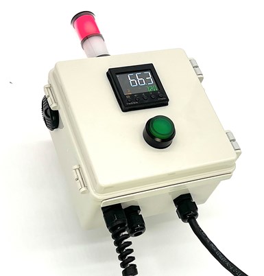Gizmo Engineering temperature controller with alarm