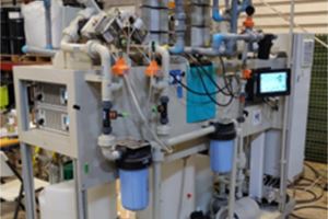 Electro-Ceramic Desalination Wastewater Processing