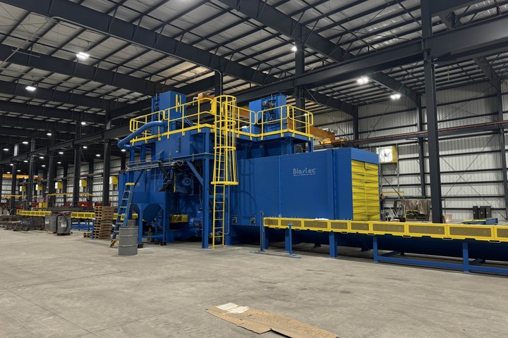 Blastec Heavy-Duty Blast Shot Machines Effectively Remove Surface Contamination ...